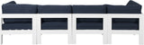 Nizuc Modular Outdoor Patio Sofa Set with Waterproof Fabric and Sturdy Aluminum Frame for Comfort