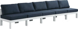 Nizuc Modular Outdoor Patio Sofa Set with Waterproof Fabric and Sturdy Aluminum Frame for Comfort