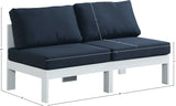Nizuc Modular Outdoor Patio Sofa Set with Waterproof Fabric and Sturdy Aluminum Frame for Comfort