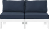 Nizuc Modular Outdoor Patio Sofa Set with Waterproof Fabric and Sturdy Aluminum Frame for Comfort