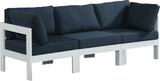Nizuc Modular Outdoor Patio Sofa Set with Waterproof Fabric and Sturdy Aluminum Frame for Comfort