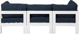 Nizuc Modular Outdoor Patio Sofa Set with Waterproof Fabric and Sturdy Aluminum Frame for Comfort