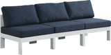 Nizuc Modular Outdoor Patio Sofa Set with Waterproof Fabric and Sturdy Aluminum Frame for Comfort