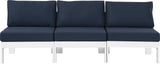 Nizuc Modular Outdoor Patio Sofa Set with Waterproof Fabric and Sturdy Aluminum Frame for Comfort