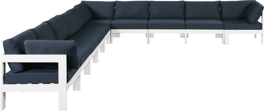 Nizuc Modular Outdoor Patio Sectional - Contemporary Design with Waterproof Fabric & Durable Frame