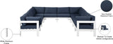 Nizuc Modular Outdoor Patio Sectional - Contemporary Design with Waterproof Fabric & Durable Frame