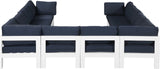 Nizuc Modular Outdoor Patio Sectional - Contemporary Design with Waterproof Fabric & Durable Frame