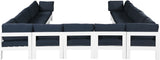 Nizuc Modular Outdoor Patio Sectional - Contemporary Design with Waterproof Fabric & Durable Frame
