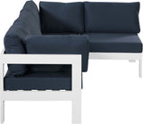 Nizuc Modular Outdoor Patio Sectional - Contemporary Design with Waterproof Fabric & Durable Frame