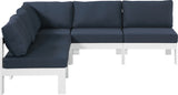 Nizuc Modular Outdoor Patio Sectional - Contemporary Design with Waterproof Fabric & Durable Frame