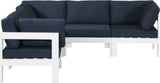 Nizuc Modular Outdoor Patio Sectional - Contemporary Design with Waterproof Fabric & Durable Frame