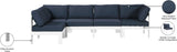 Nizuc Modular Outdoor Patio Sectional - Contemporary Design with Waterproof Fabric & Durable Frame