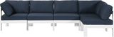 Nizuc Modular Outdoor Patio Sectional - Contemporary Design with Waterproof Fabric & Durable Frame