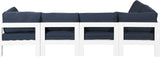 Nizuc Modular Outdoor Patio Sectional - Contemporary Design with Waterproof Fabric & Durable Frame