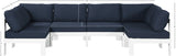 Nizuc Modular Outdoor Patio Sectional - Contemporary Design with Waterproof Fabric & Durable Frame
