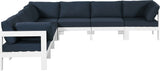 Nizuc Modular Outdoor Patio Sectional - Contemporary Design with Waterproof Fabric & Durable Frame