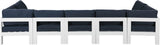 Nizuc Modular Outdoor Patio Sectional - Contemporary Design with Waterproof Fabric & Durable Frame