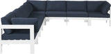 Nizuc Modular Outdoor Patio Sectional - Contemporary Design with Waterproof Fabric & Durable Frame