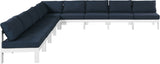 Nizuc Modular Outdoor Patio Sectional - Contemporary Design with Waterproof Fabric & Durable Frame