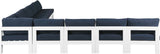 Nizuc Modular Outdoor Patio Sectional - Contemporary Design with Waterproof Fabric & Durable Frame