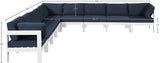 Nizuc Modular Outdoor Patio Sectional - Contemporary Design with Waterproof Fabric & Durable Frame