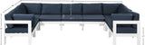 Nizuc Modular Outdoor Patio Sectional - Contemporary Design with Waterproof Fabric & Durable Frame