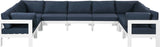 Nizuc Modular Outdoor Patio Sectional - Contemporary Design with Waterproof Fabric & Durable Frame