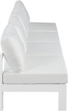 Nizuc Contemporary Outdoor Modular Sofa with Waterproof Fabric and Sturdy Aluminum Frame Design