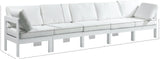 Nizuc Contemporary Outdoor Modular Sofa with Waterproof Fabric and Sturdy Aluminum Frame Design