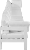 Nizuc Contemporary Outdoor Modular Sofa with Waterproof Fabric and Sturdy Aluminum Frame Design