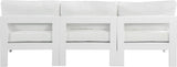 Nizuc Contemporary Outdoor Modular Sofa with Waterproof Fabric and Sturdy Aluminum Frame Design