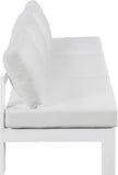 Nizuc Contemporary Outdoor Modular Sofa with Waterproof Fabric and Sturdy Aluminum Frame Design