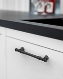 DESIGN3768 Champagne Bronze Cabinet Pulls for White Cabinets | 5", Warm Modern, Heavy-Duty Feel