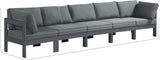 Nizuc Modular Outdoor Sofa - Stylish Waterproof Fabric, Durable Aluminum Frame, Perfect for Gatherings