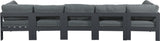 Nizuc Modular Outdoor Sofa - Stylish Waterproof Fabric, Durable Aluminum Frame, Perfect for Gatherings
