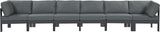 Nizuc Modular Outdoor Sofa - Stylish Waterproof Fabric, Durable Aluminum Frame, Perfect for Gatherings