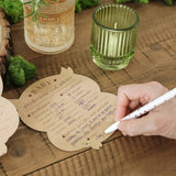 Woodland Baby Shower Advice Card Set