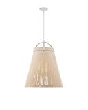 Parnell Large White Pendant