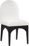 Waldorf Dining Chair - Elegant Chenille Armchair with Solid Ash Wood Frame for Stylish Dining Spaces