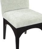 Waldorf Dining Chair - Elegant Chenille Armchair with Solid Ash Wood Frame for Stylish Dining Spaces
