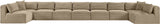 Shaggy - Fabric 9 Piece Modular Sectional