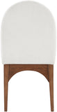 Waldorf Dining Arm Chair – Elegant Chenille Fabric with Solid Ash Wood, Perfect for Stylish Dining