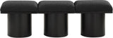 Pavilion - 3 Piece Modular Bench With Black Base