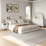 Royalcraft 3-Piece Modern Furniture Set, 6 Drawer Dresser