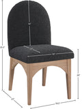 Waldorf Elegant Boucle Fabric Dining Arm Chair - Luxurious Comfort with Solid Ash Wood Frame