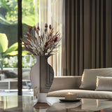Rounded Mirrored Vase - Tall
