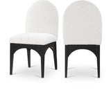 Waldorf Boucle Fabric Dining Arm Chair - Elegant Solid Ash Wood Design for Cozy Dining Experiences