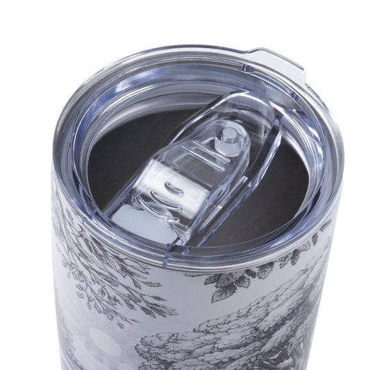 Black & White Farm Illustration Tumbler 20 oz