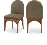 Waldorf Elegant Boucle Fabric Dining Arm Chair with Solid Ash Wood Frame for Stylish Comfort