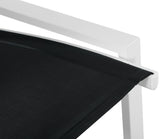 Nizuc Contemporary Outdoor Patio Barstools - Durable Aluminum Frame with Waterproof Mesh Design